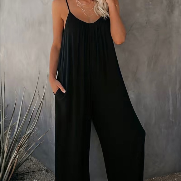 NWOT Boho spaghetti strap jumpsuit romper - Picture 3 of 3